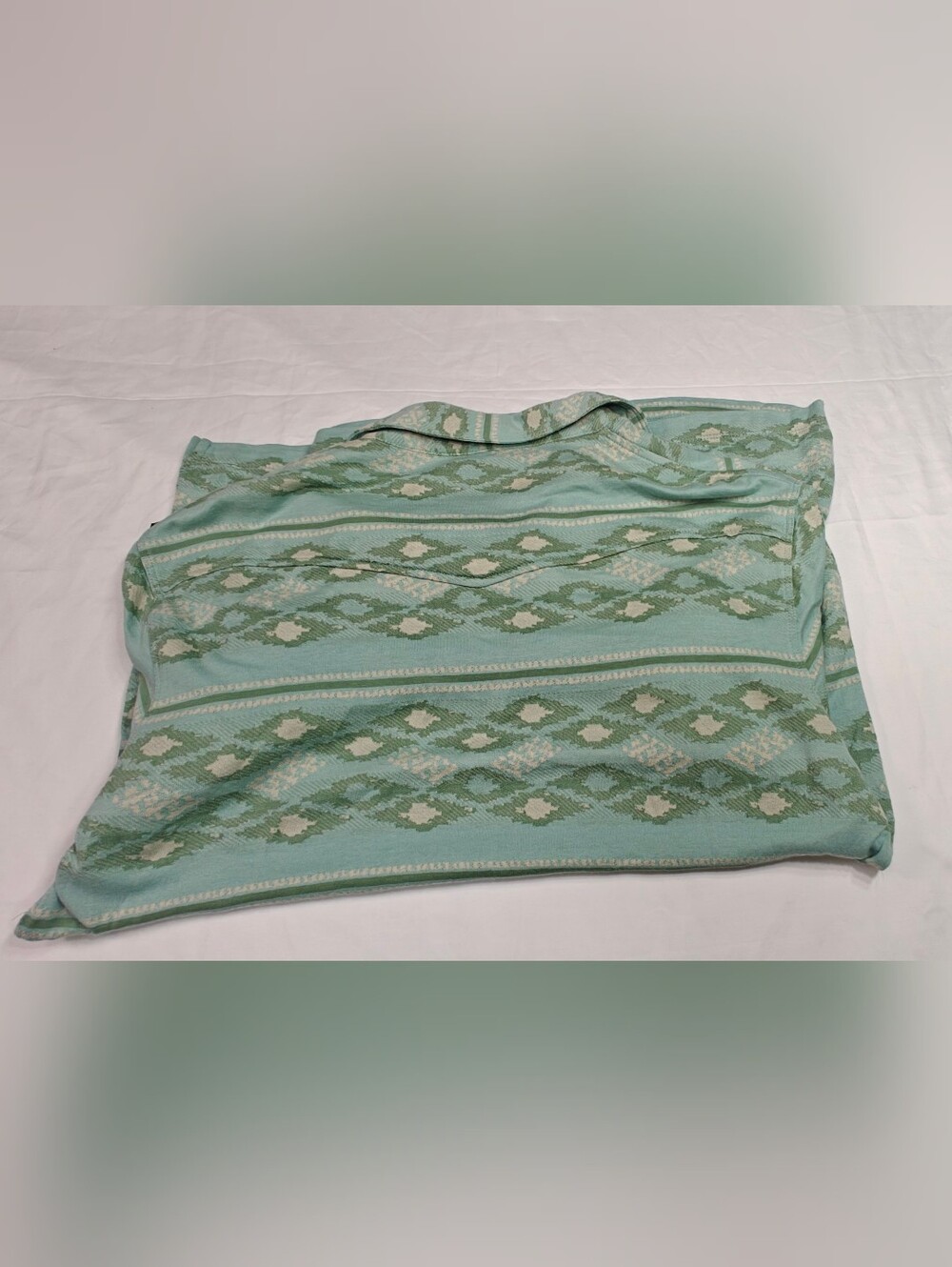 Howler Brothers Mint Green Patterned Polo - Picture 9 of 9